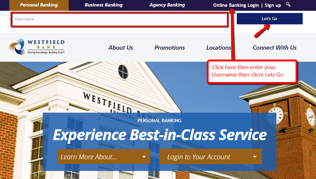 Westfield Bank of Ohio Online Banking Login CC Bank