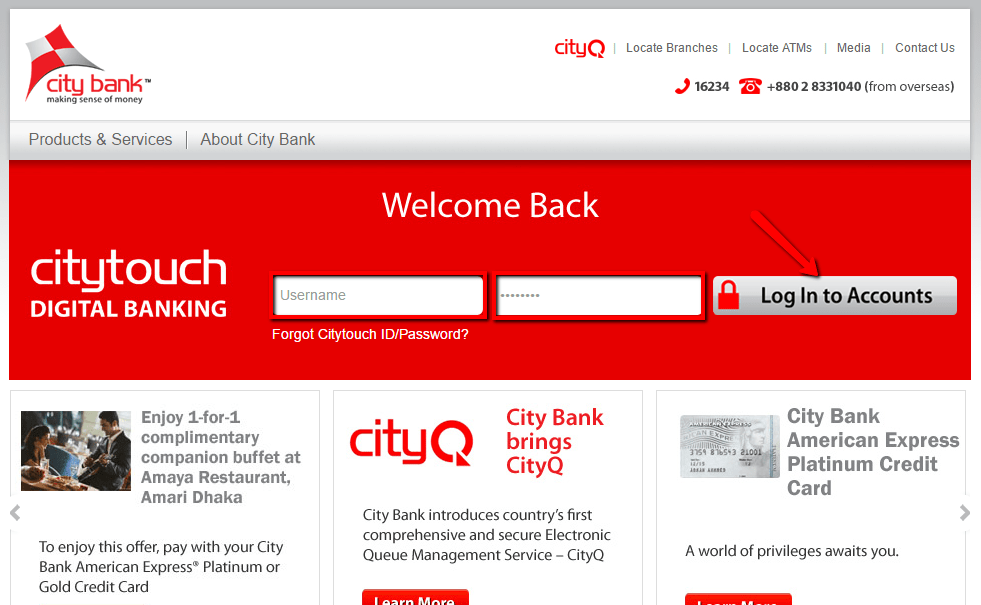 City Bank Online Banking Login CC Bank