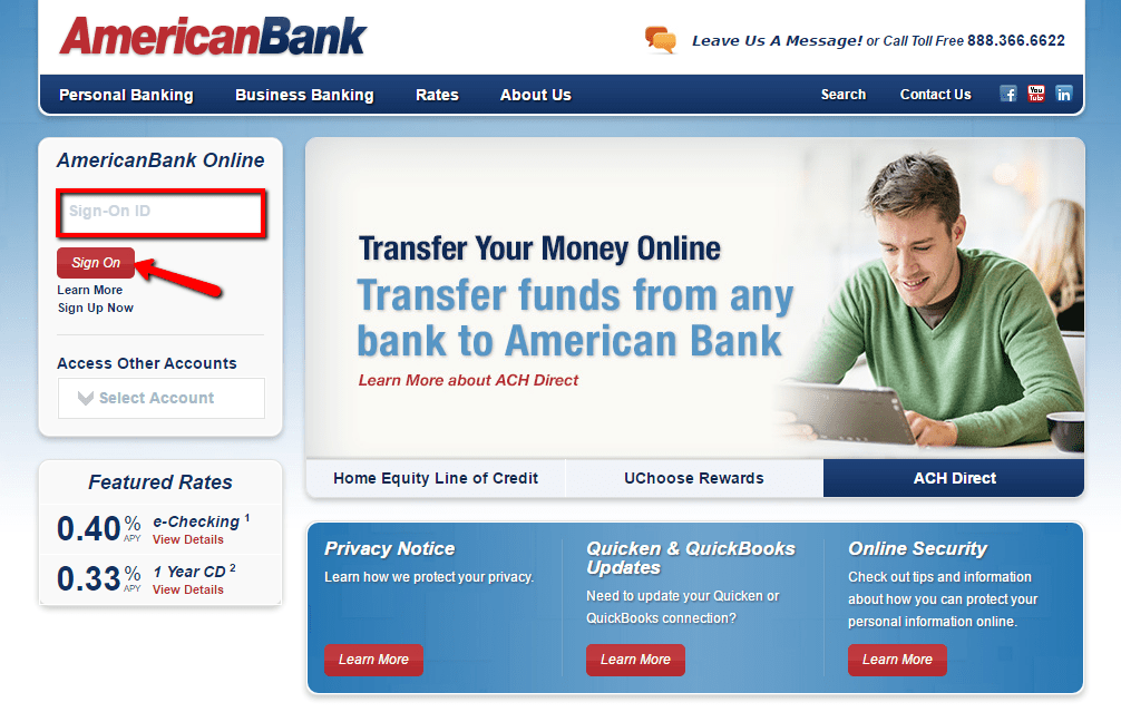 American Bank Online Banking Login Online Banking