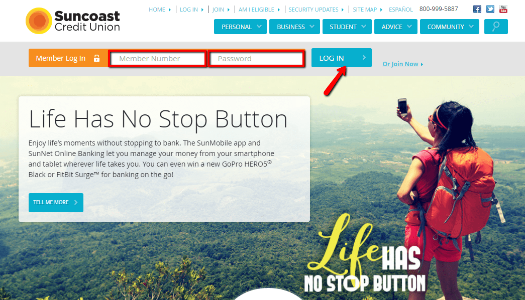 Suncoast Credit Union Online Banking Login CC Bank