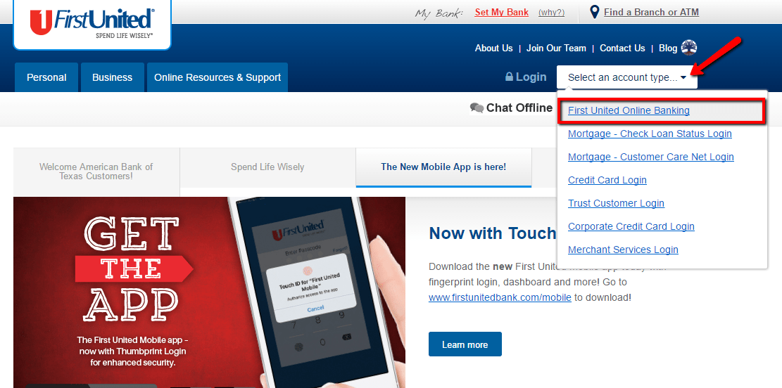 First Us Bank Online Banking Login Cc Bank