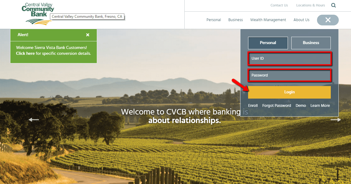Valley Bank Login