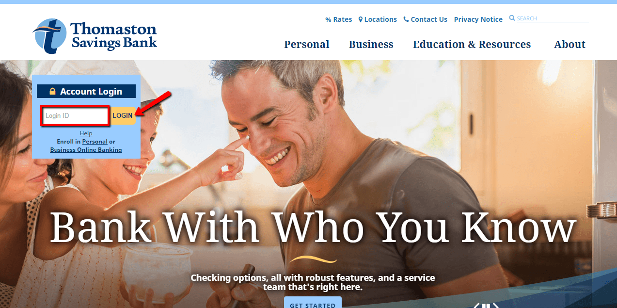 Thomaston Savings Bank Online Banking Login CC Bank