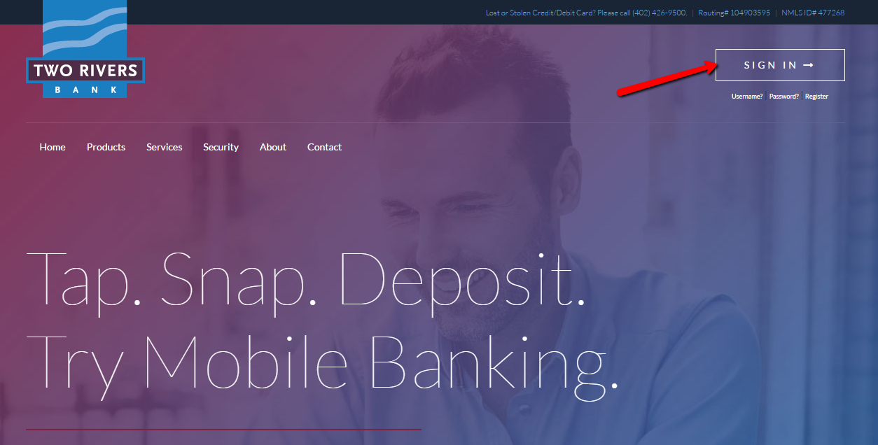 Two Rivers Bank Online Banking Login CC Bank