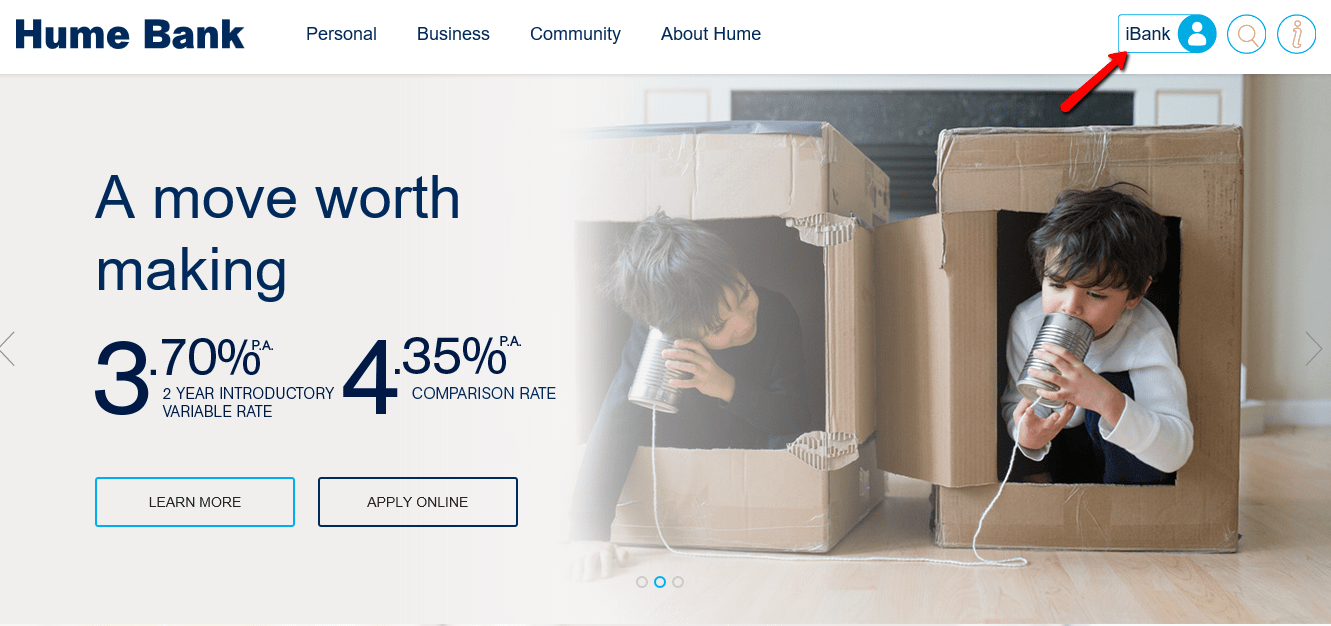 Hume Bank Online Banking Login CC Bank