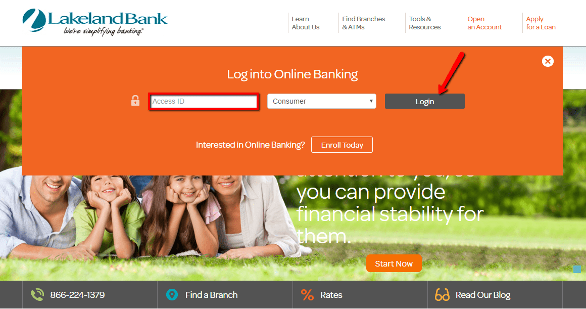 Lakeland Bank Online Banking Login CC Bank