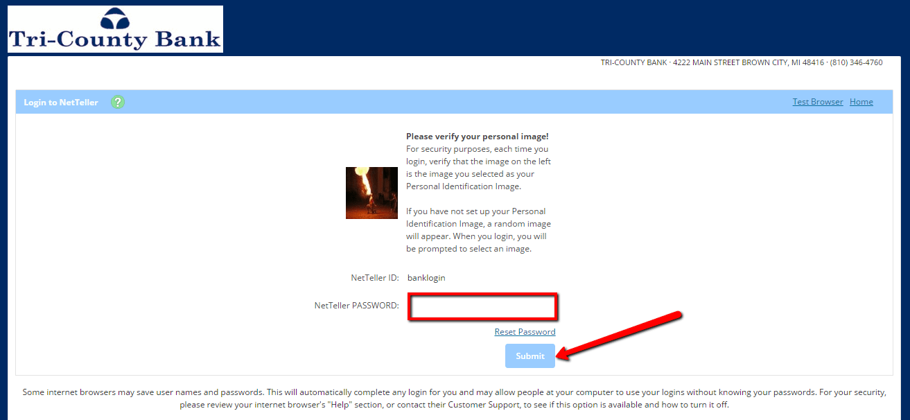 TriCounty Bank Online Banking Login CC Bank