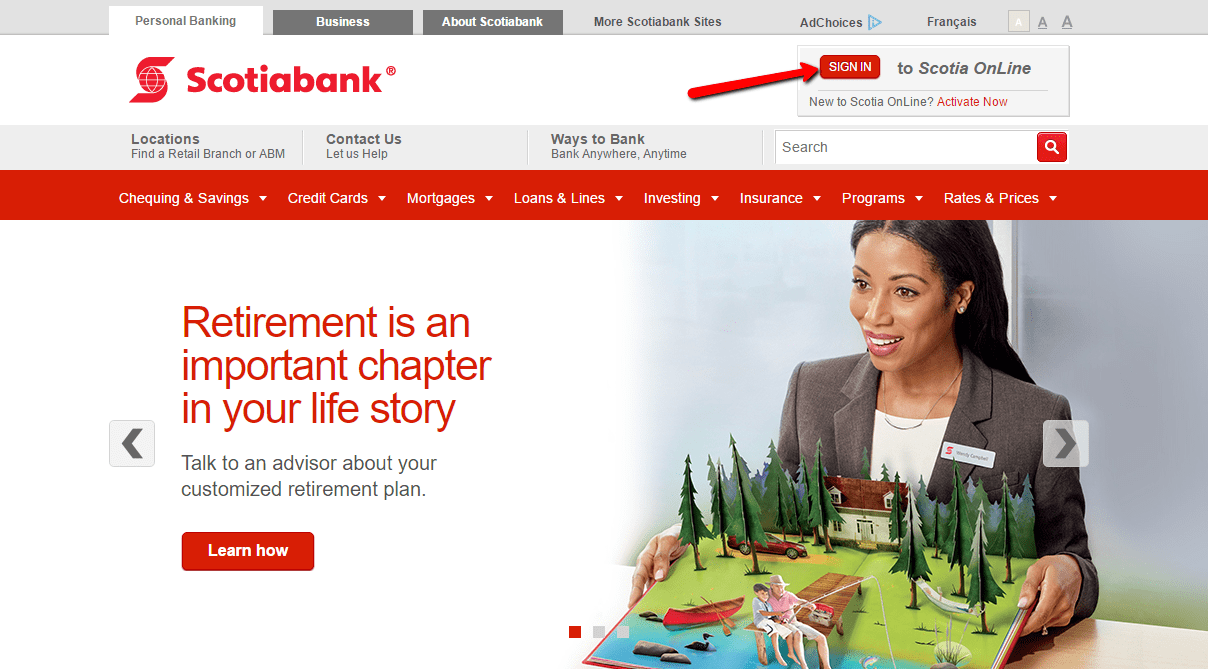 Scotiabank (BNS) Online Banking Login CC Bank