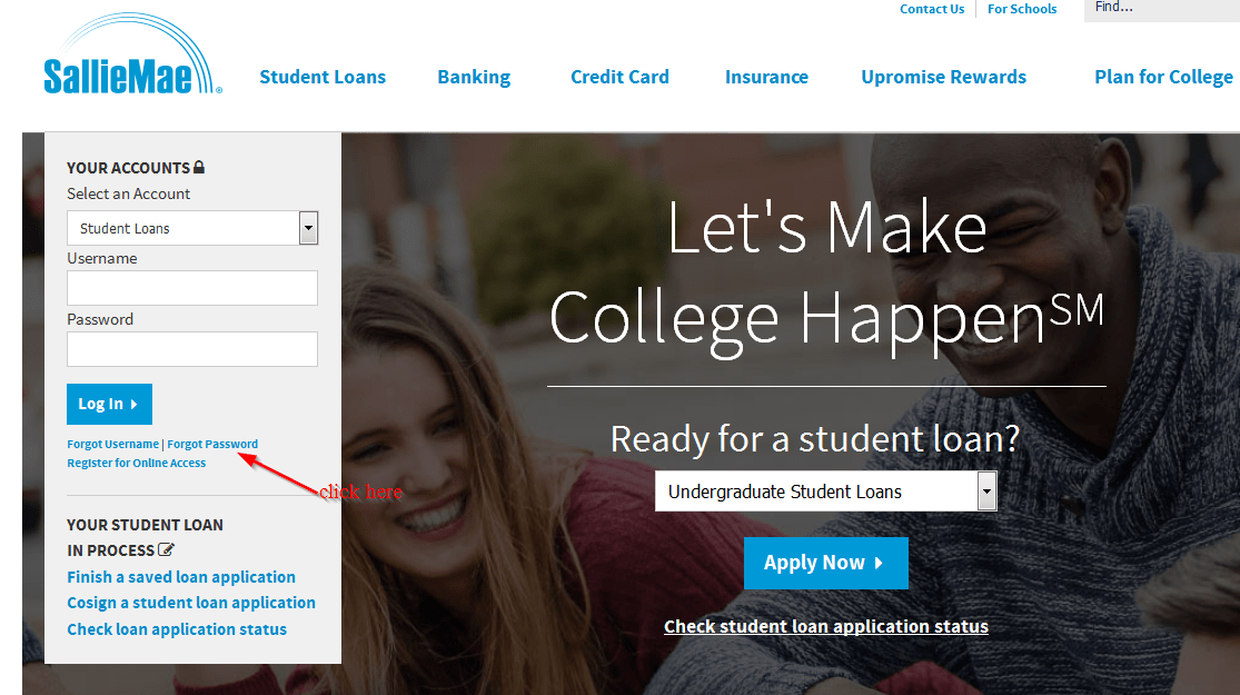 Sallie Mae Bank Online Banking Login CC Bank