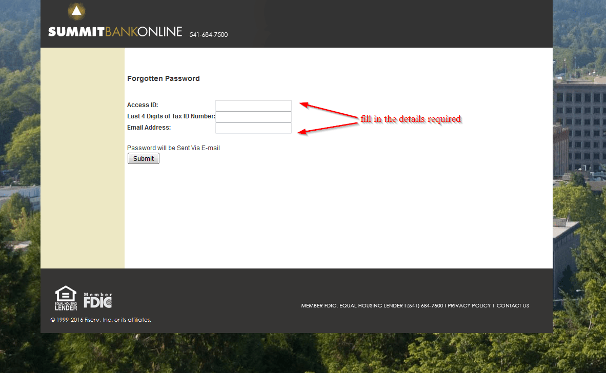 Summit Bank Online Banking Login CC Bank