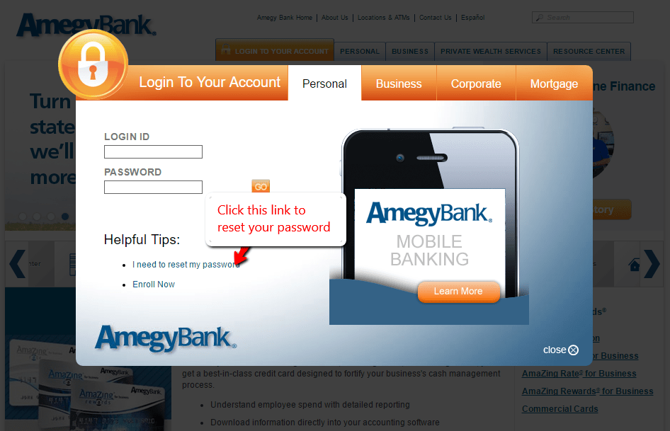 Amegy Bank Online Banking Login CC Bank
