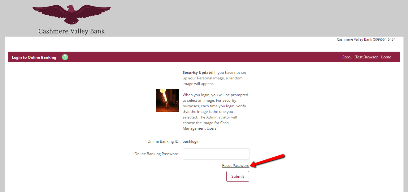 Cashmere Valley Bank Online Banking Login CC Bank