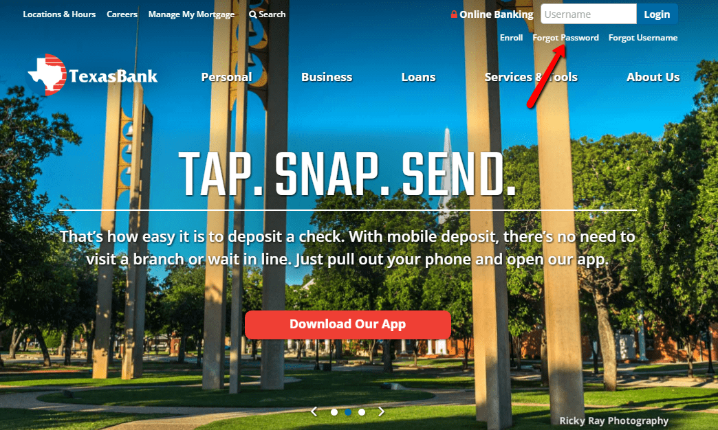 Texas Bank Online Banking Login CC Bank
