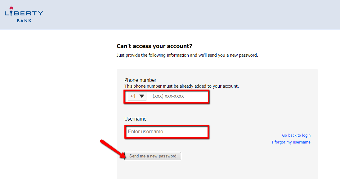 Liberty Bank Online Banking Login CC Bank