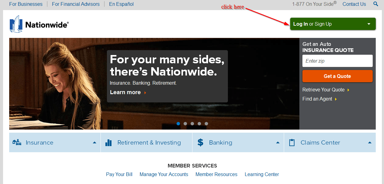 Nationwide Bank Online Banking Login CC Bank