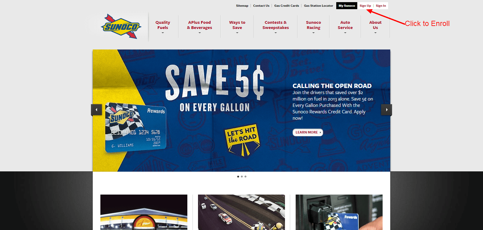 Sunoco Credit Card Online Login CC Bank