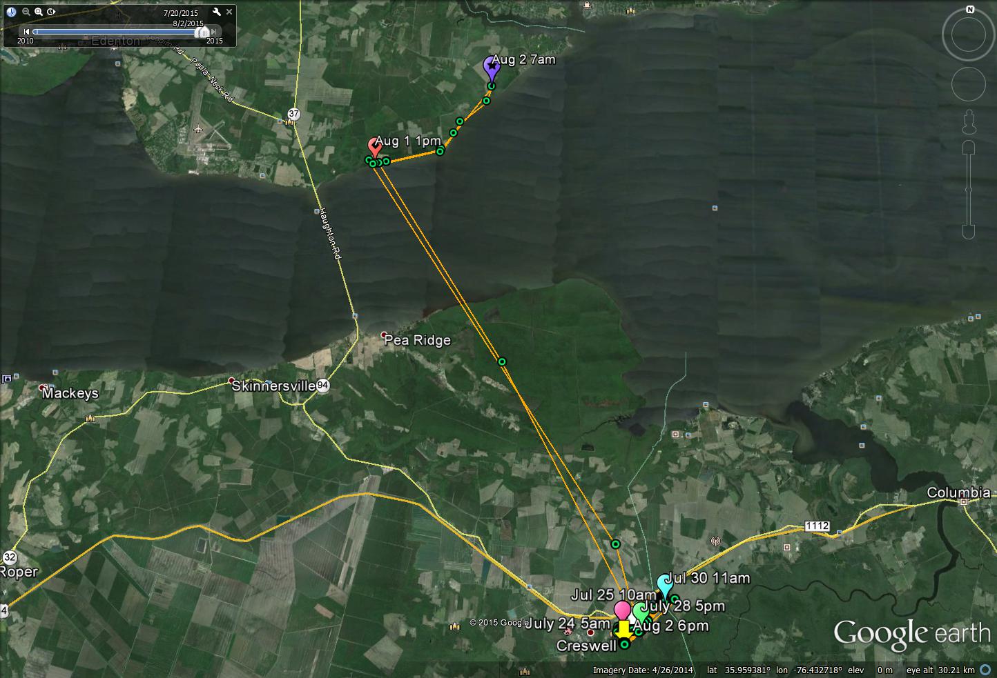 Grace Remains in Creswell, NC Aug 2 2015 The Center for Conservation