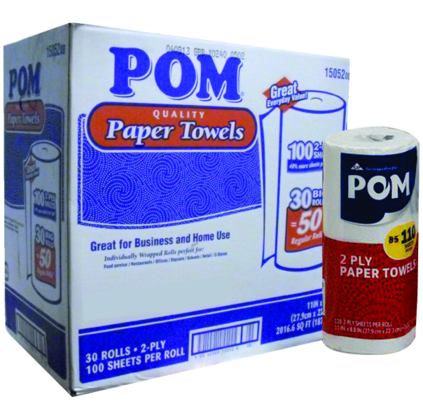 PAPER TOWELS (CASE) Crystal Clear Bottled Water