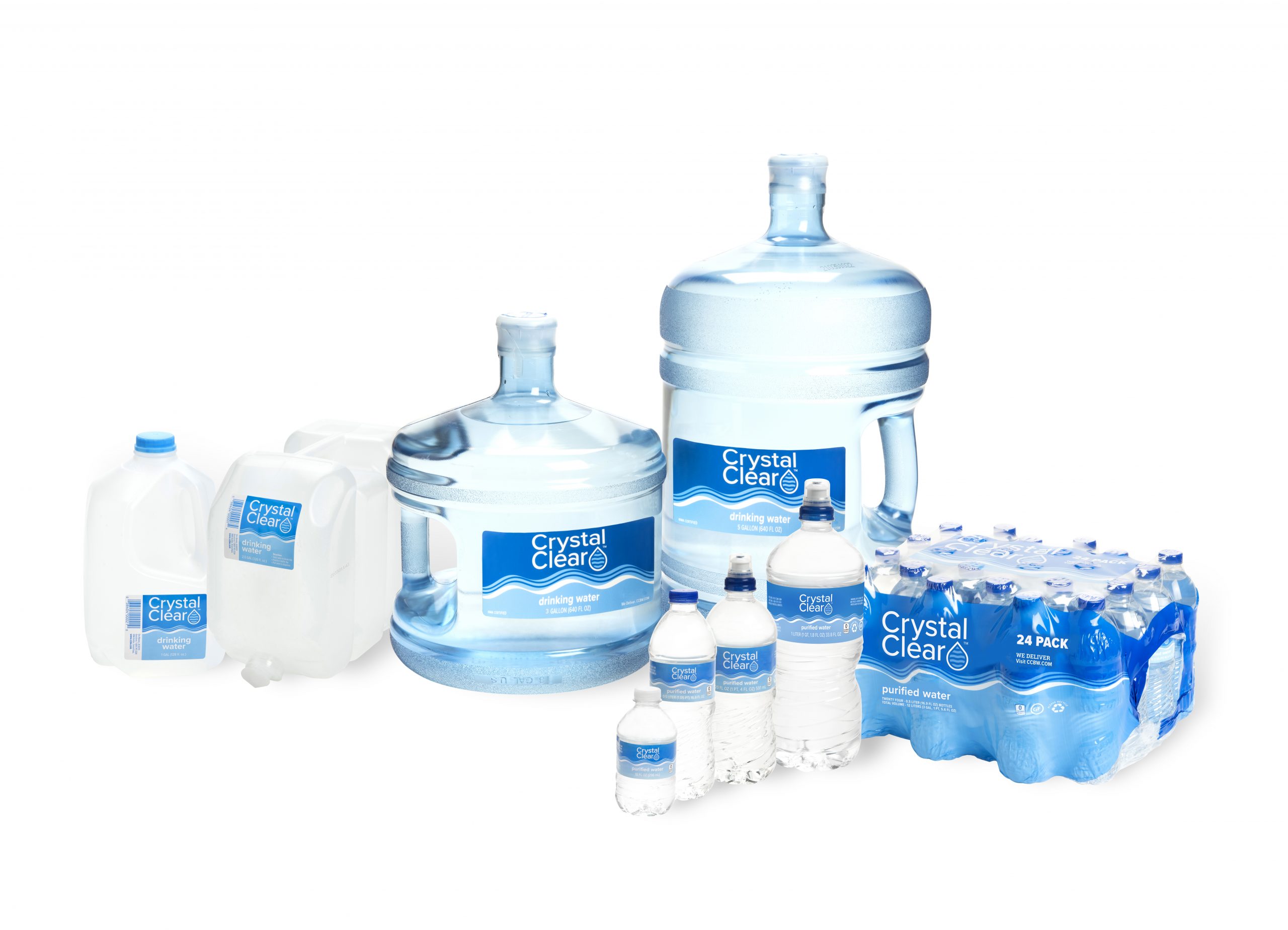 Crystal Clear Bottled Water Water and Coffee Solutions for your Home