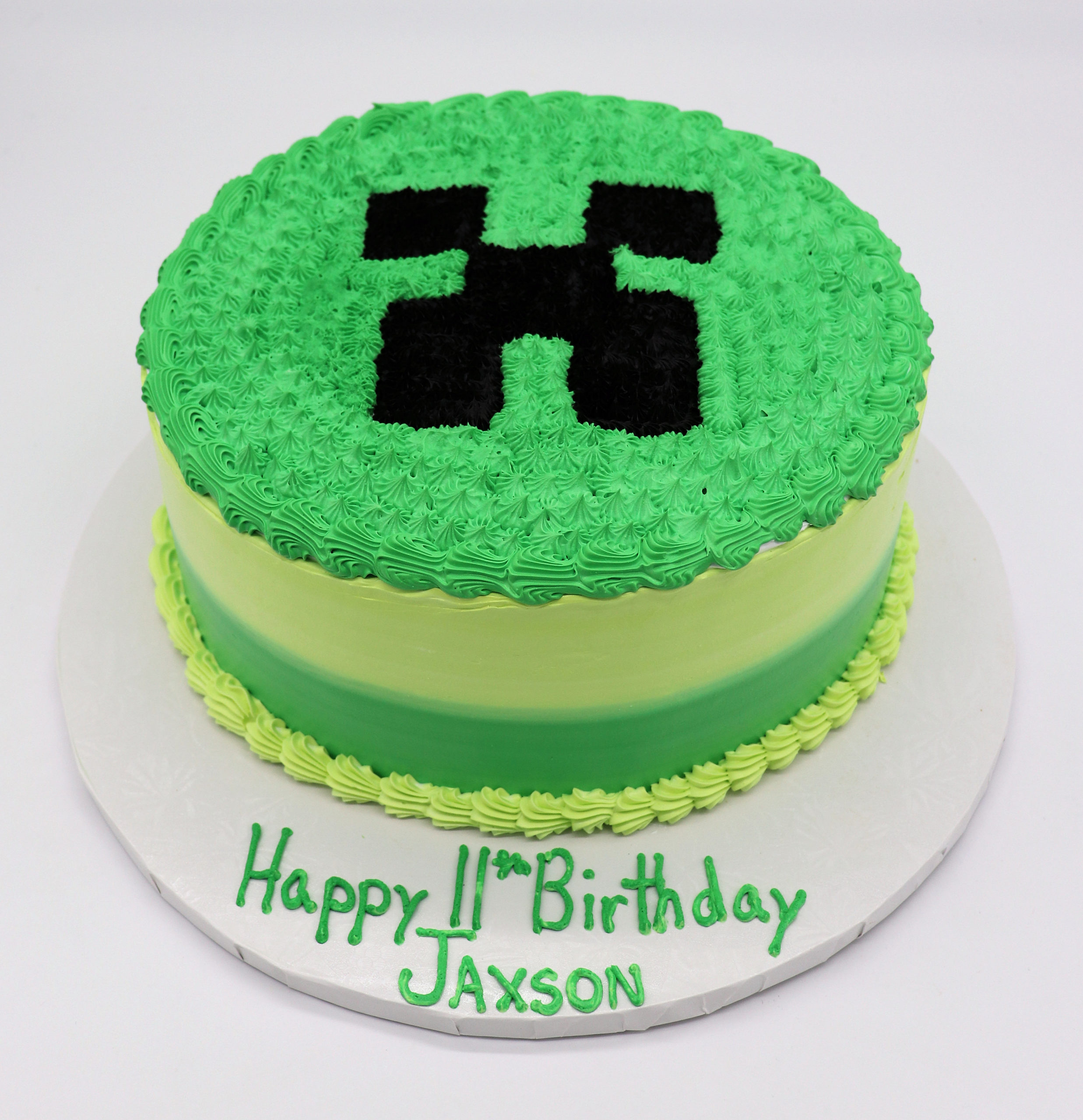 Minecraft Round Cake C&C Candies