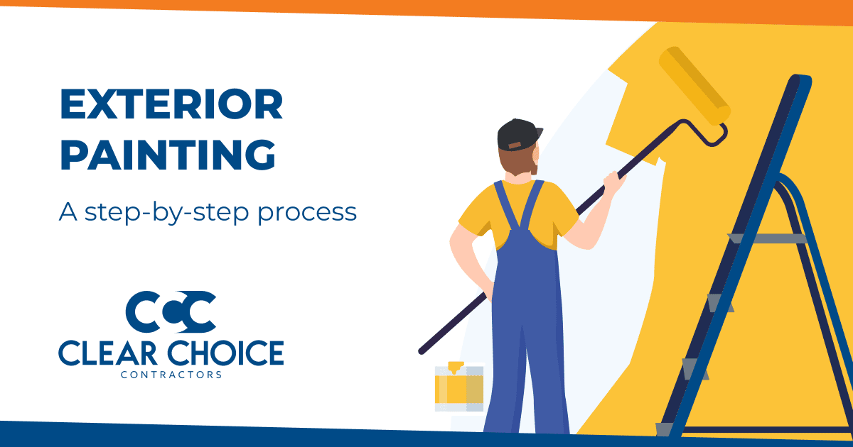 Exterior Painting The Step by Step Process Clear Choice Custom Decks