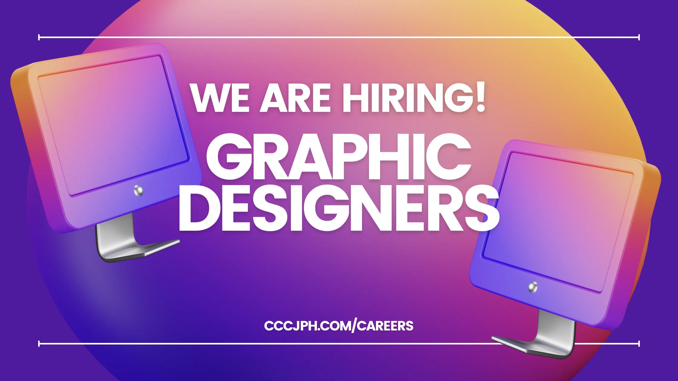 [CLOSED] HIRING! Graphic Designers CCC