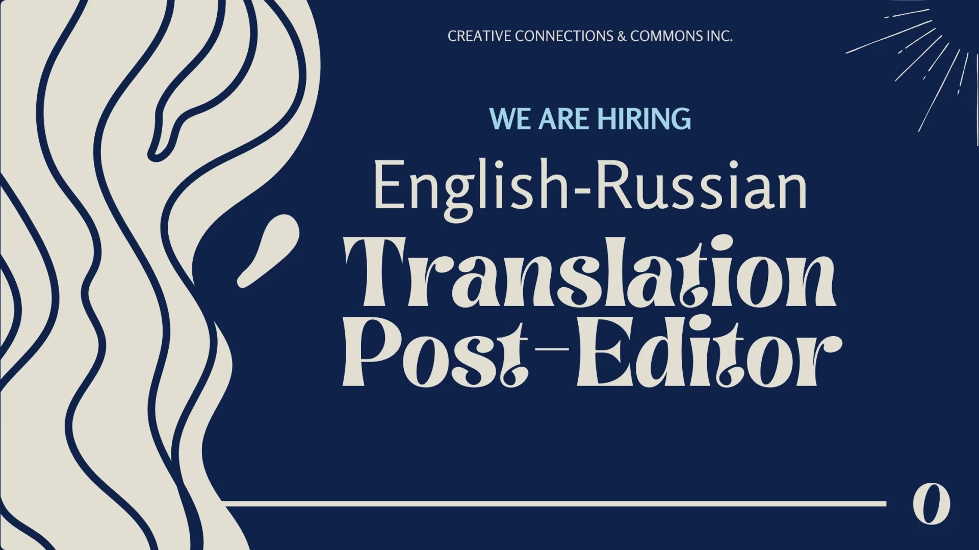 HIRING! EnglishRussian Translation PostEditor CCC