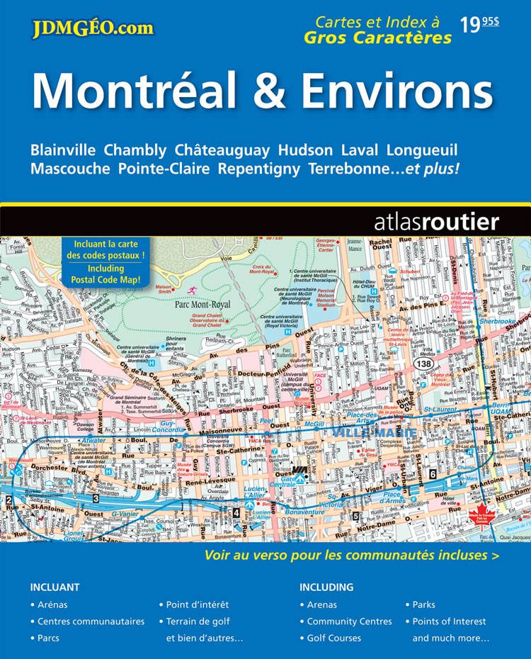 Quebec Canada's Map Company