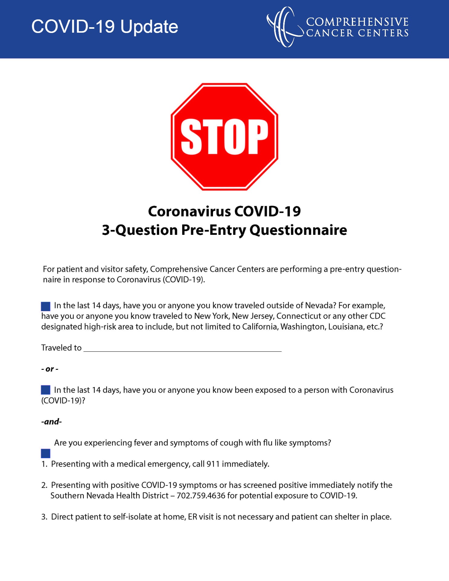 COVID19 Resources Helpful Info Comprehensive Cancer