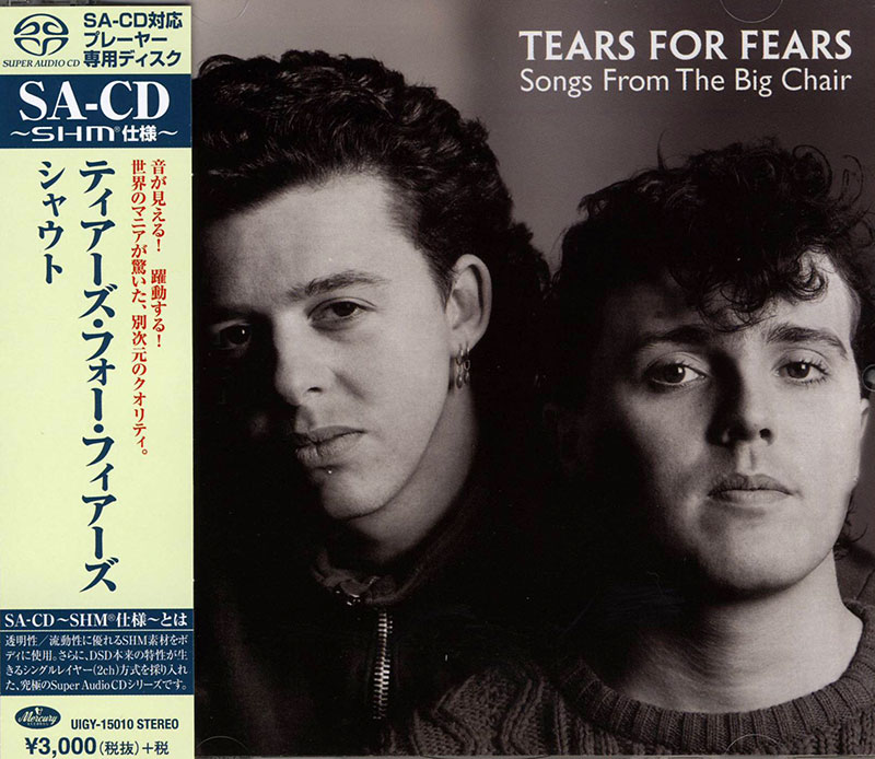 Club CD Tears for Fears Songs From the Big Chair