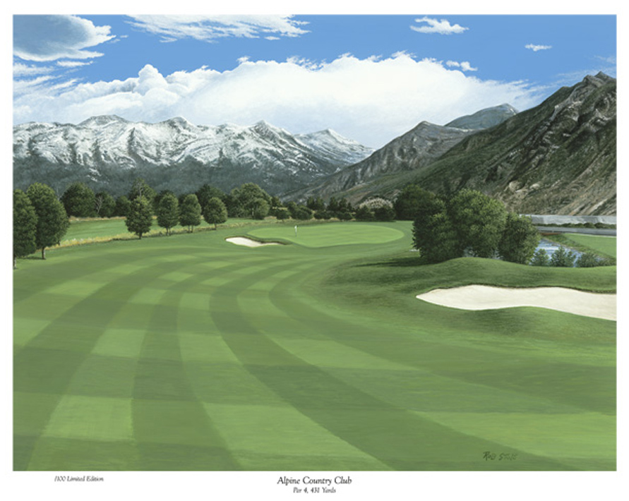 Alpine Country Club, Highland UT Rob Stine Country Club Editions