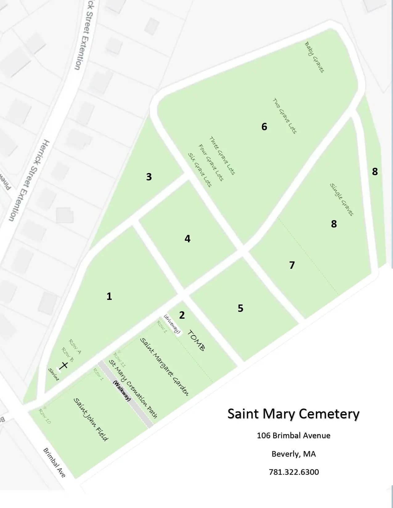 St. Mary Cemetery Beverly Catholic Cemeteries Association