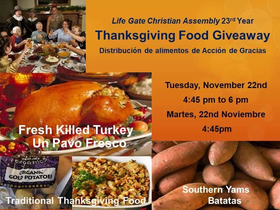 Thanksgiving Food Baskets CCFA