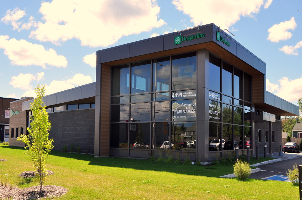 Réalisations commerciales Construction Côté & Fils Portneuf & Québec