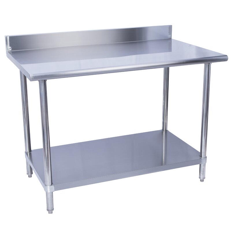 Kitchen Table (Stainless Steel) Creative Cater Event Rentals