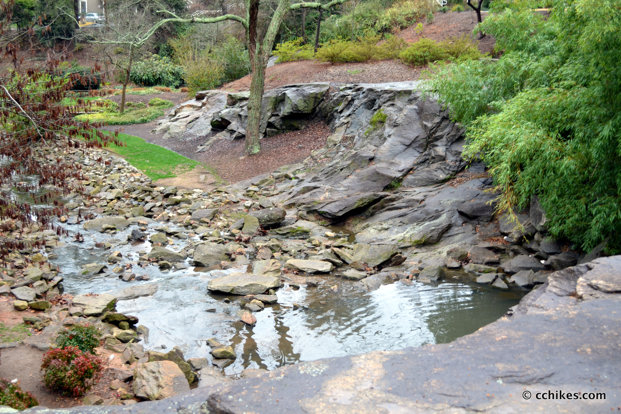 Visit Rock Quarry Garden near downtown Greenville, South Carolina