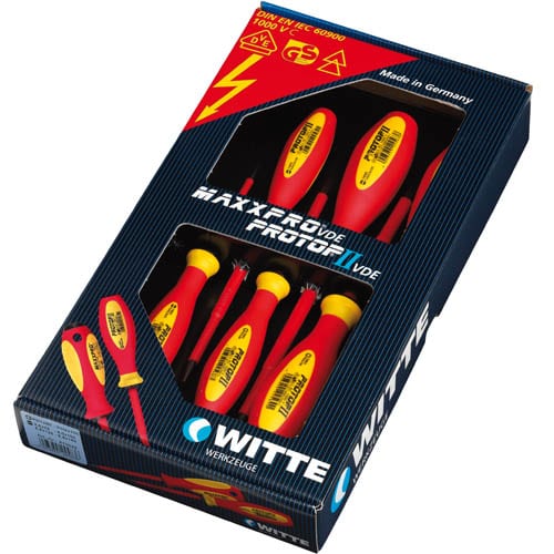 WITTE 5 PIECE VDE ELECTRICIANS SCREWDRIVER SET C. Chircop Ltd. Malta