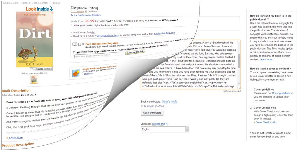 HTML in Kindle Book Descriptions Free Editor