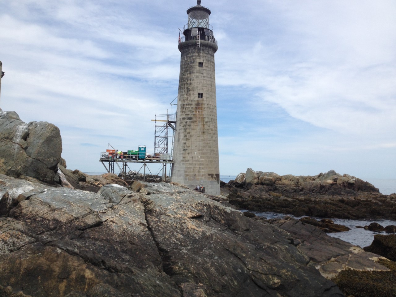 Graves Lighthouse Boston Harbor CCI Building Restoration