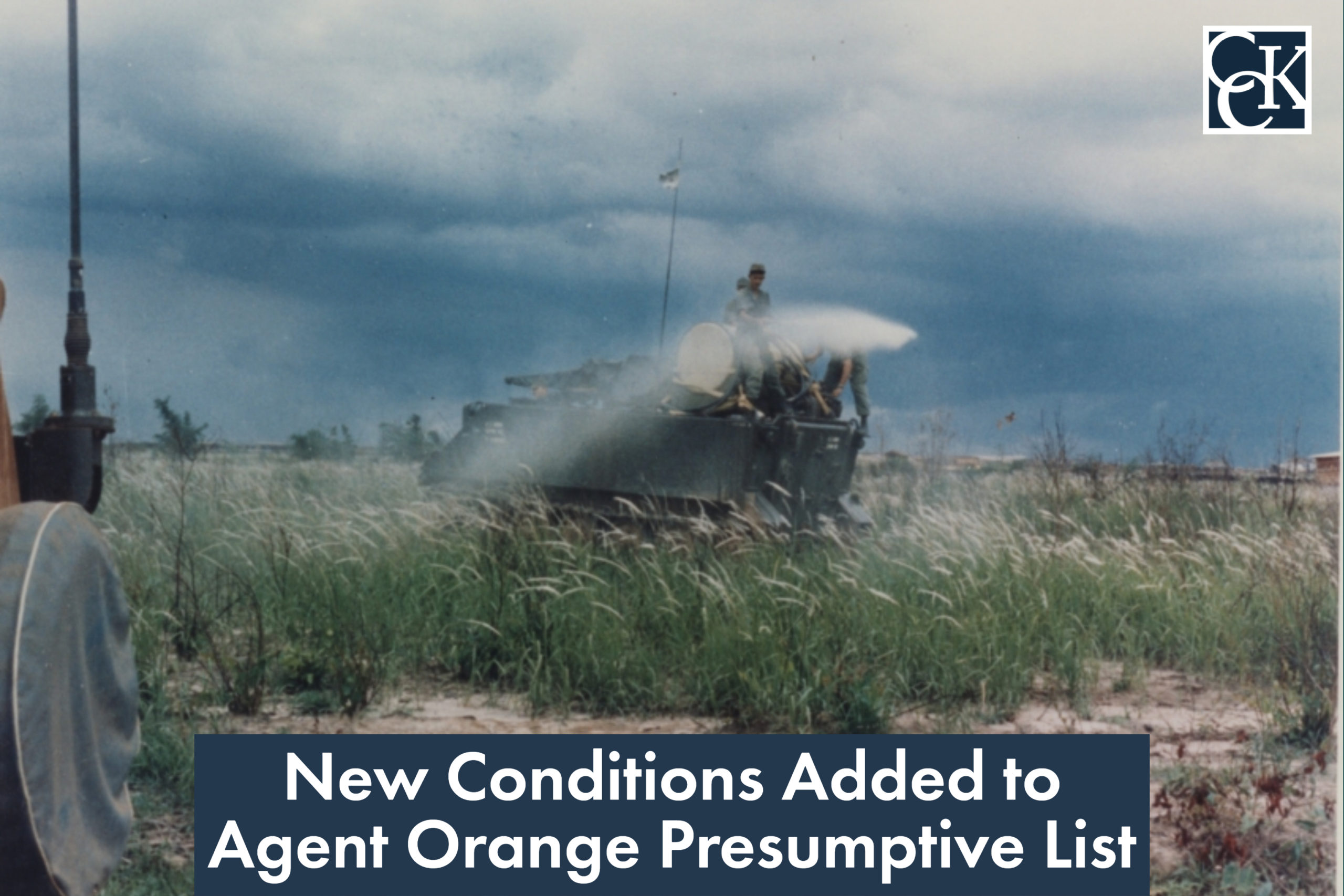 New Conditions Added to Agent Orange Presumptive List CCK Law