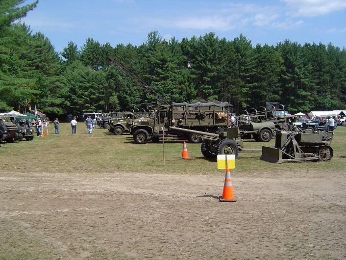 Weare Rally pictures WW2 Vehicles 2005
