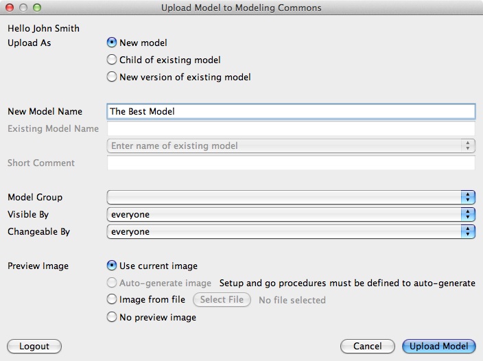 NetLogo 5.2.1 User Manual Modeling Commons Guide