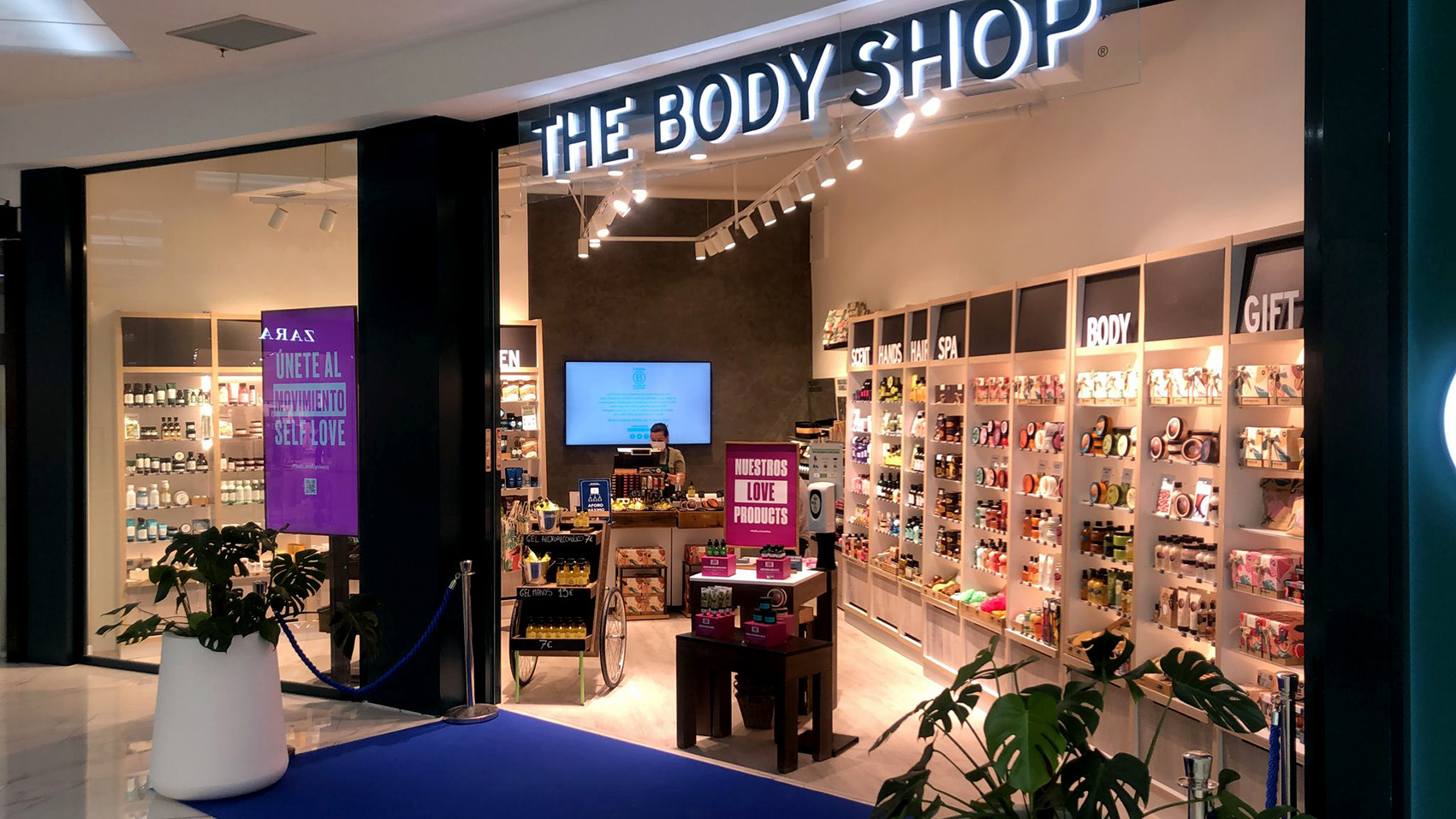 ¡The Body Shop abre sus puertas Tania Agulló CC L'Aljub Centro