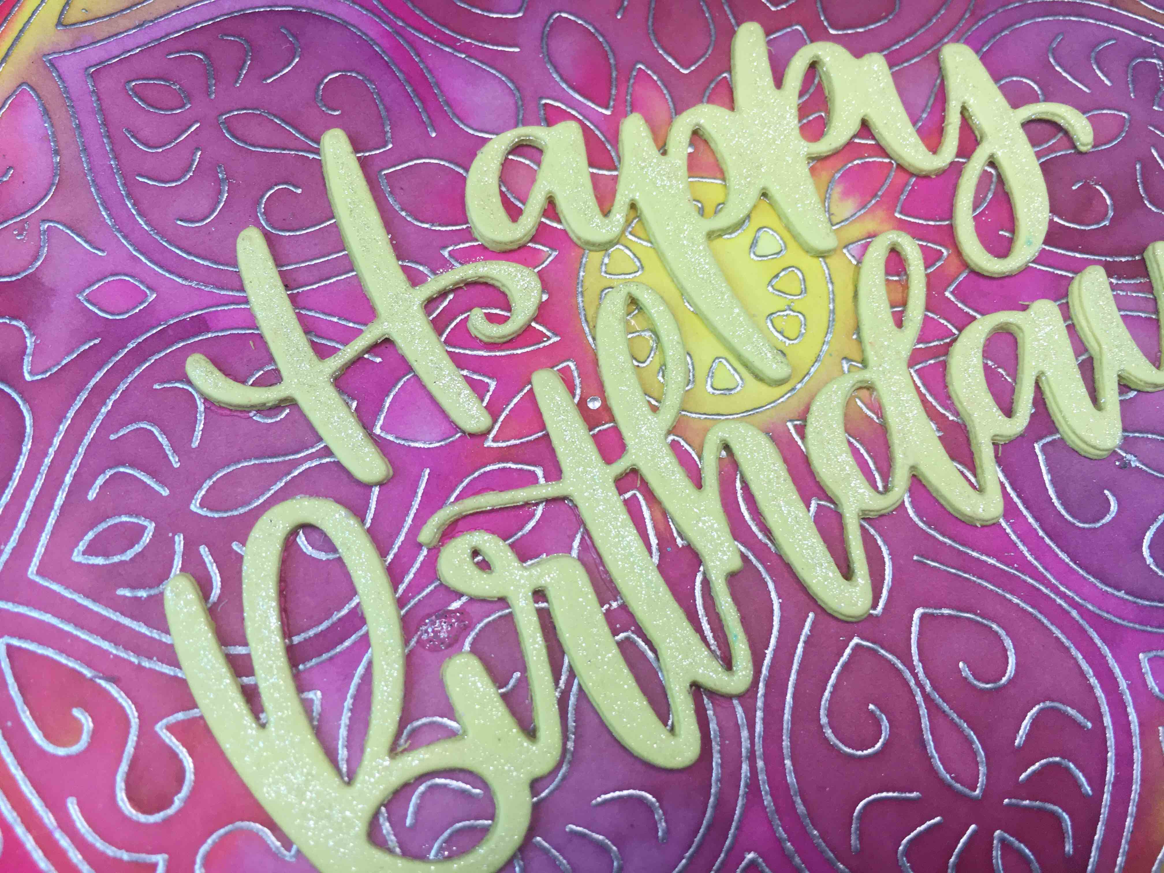 Bright Happy Birthday Watercolor Card C Clark Creative