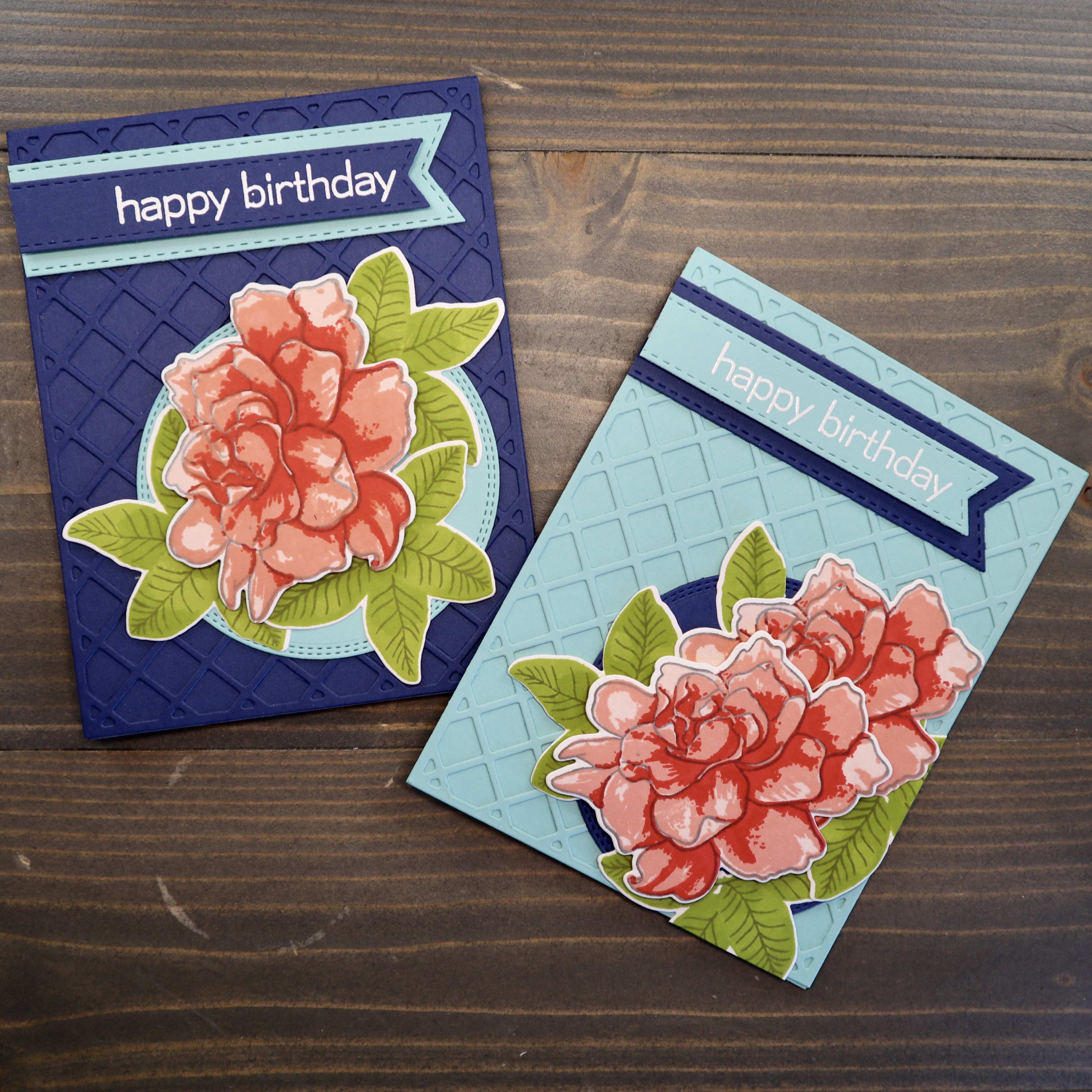 Floral Birthday Cards C Clark Creative Floral Birthday Cards C Clark Creative