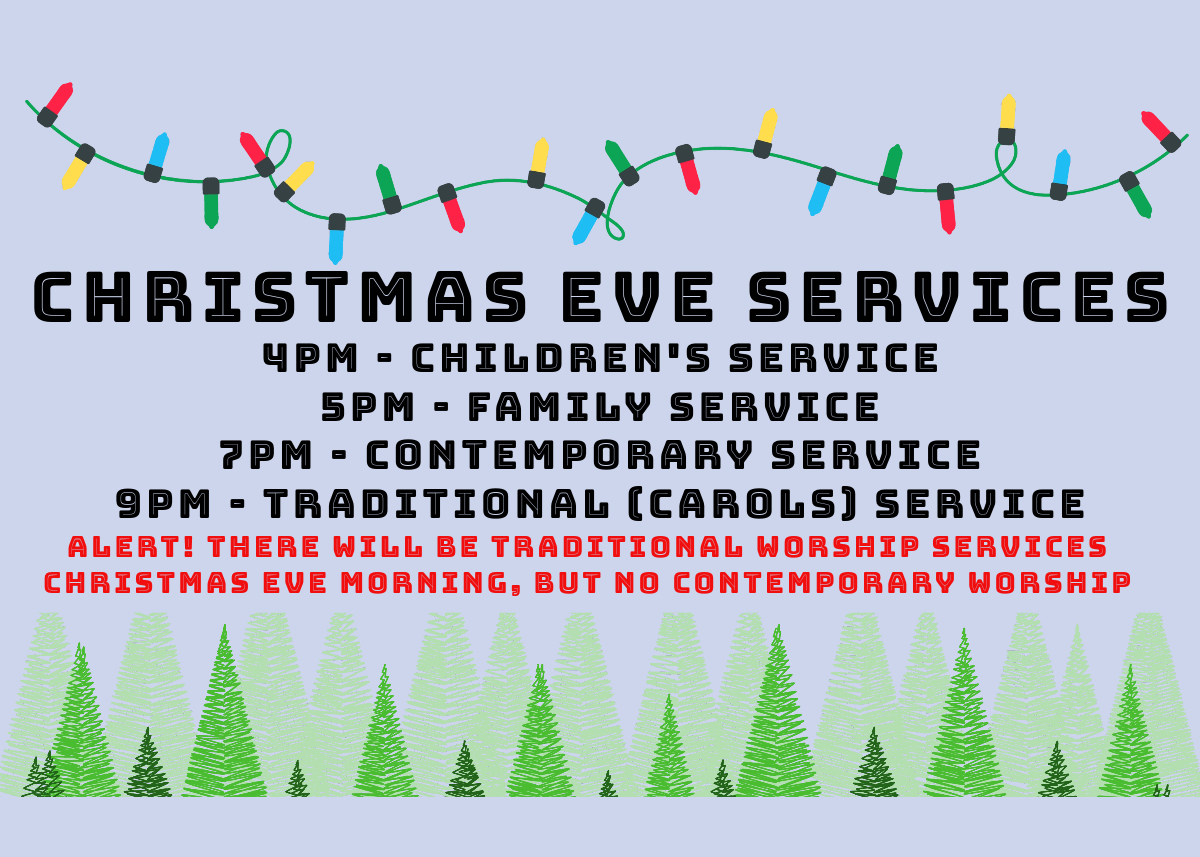 Christmas Eve Services Christ Church Lutheran
