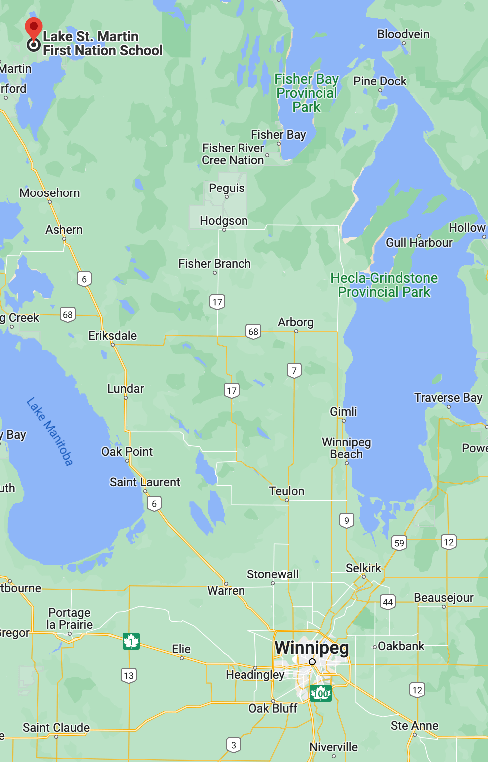 Lake St. Martin First Nation CancerCare MB Community Profiles