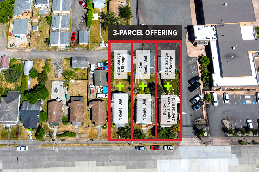 BREMERTON 3PARCEL OFFERING / DEVELOPMENT SITE CCM Commercial