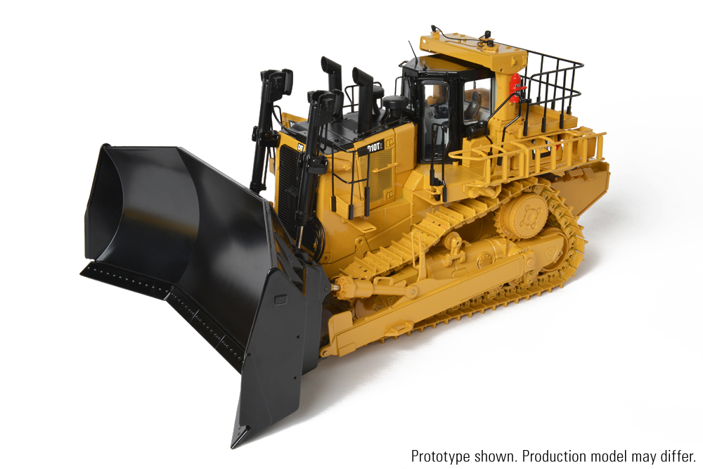 124 Cat® D10T2 Dozer with Coal Blade DieCast Classic Construction
