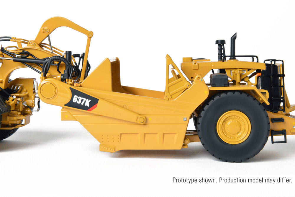 148 Cat® 637K Wheel TractorScraper DieCast Classic